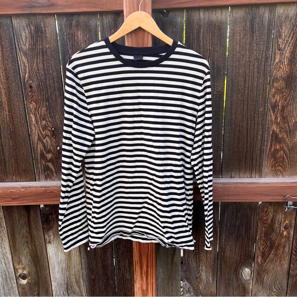H&M - stripped shirt - L